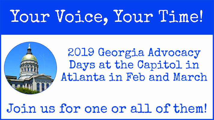 2019 GA Advocacy Days Announced