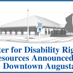 Center for Disability Rights and Resources Anounced for Downtown Augusta - with artist rendering of the building.