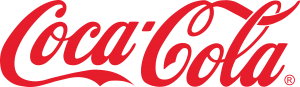 The Coca-Cola Logo in Red Script Writin, just the text: Coca-Cola