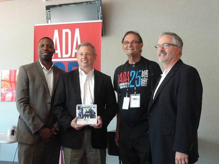 ADA25 Celebrations at ADP recognizing them for their work towards inclusive employment in the CSRA.