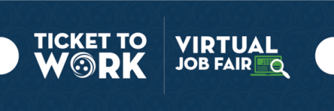 Ticket to Work Virtual Job Fair Logo
